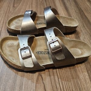 Birkenstock Sydney Metallic Sandals